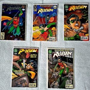 ROBIN Issue # 0,9,29,38,50 (special issue)  (Lot of 5 pcs (1991) DC Comics)Mint